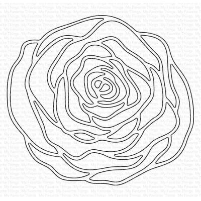 My Favorite Things Die-Namics - Rose In Bloom
